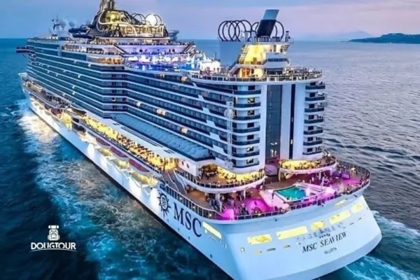 Cruzeiro MSC Santos x Copacabana + Bebidas Inclusas com a @Dougtour 1° Ed.